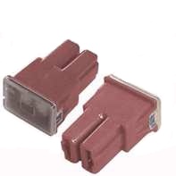 FUSIBLE HEMBRA GUIA LARGA 30A 32V ROSADO