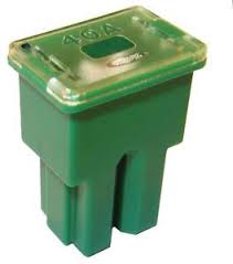 FUSIBLE HEMBRA GUIA LARGA 40A 32V VERDE