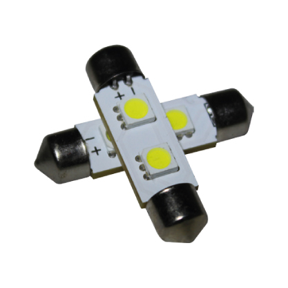 BOMBILLO CABINA 12V 2 LED 31MM