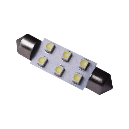 BOMBILLO CABINA 12V 6 LED 31MM
