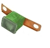 FUSIBLE MACHO PATA ABIERTA 40A 45MM 32V VERDE