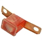 FUSIBLE MACHO PATA ABIERTA 50A 45MM 32V ROJO