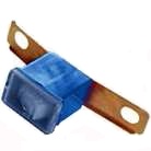 FUSIBLE MACHO PATA ABIERTA 100A 45MM 32V AZUL OSCURO