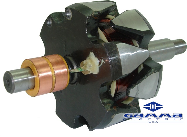ROTOR ALTERNADOR 12V 21SI 115A DELCO REMY