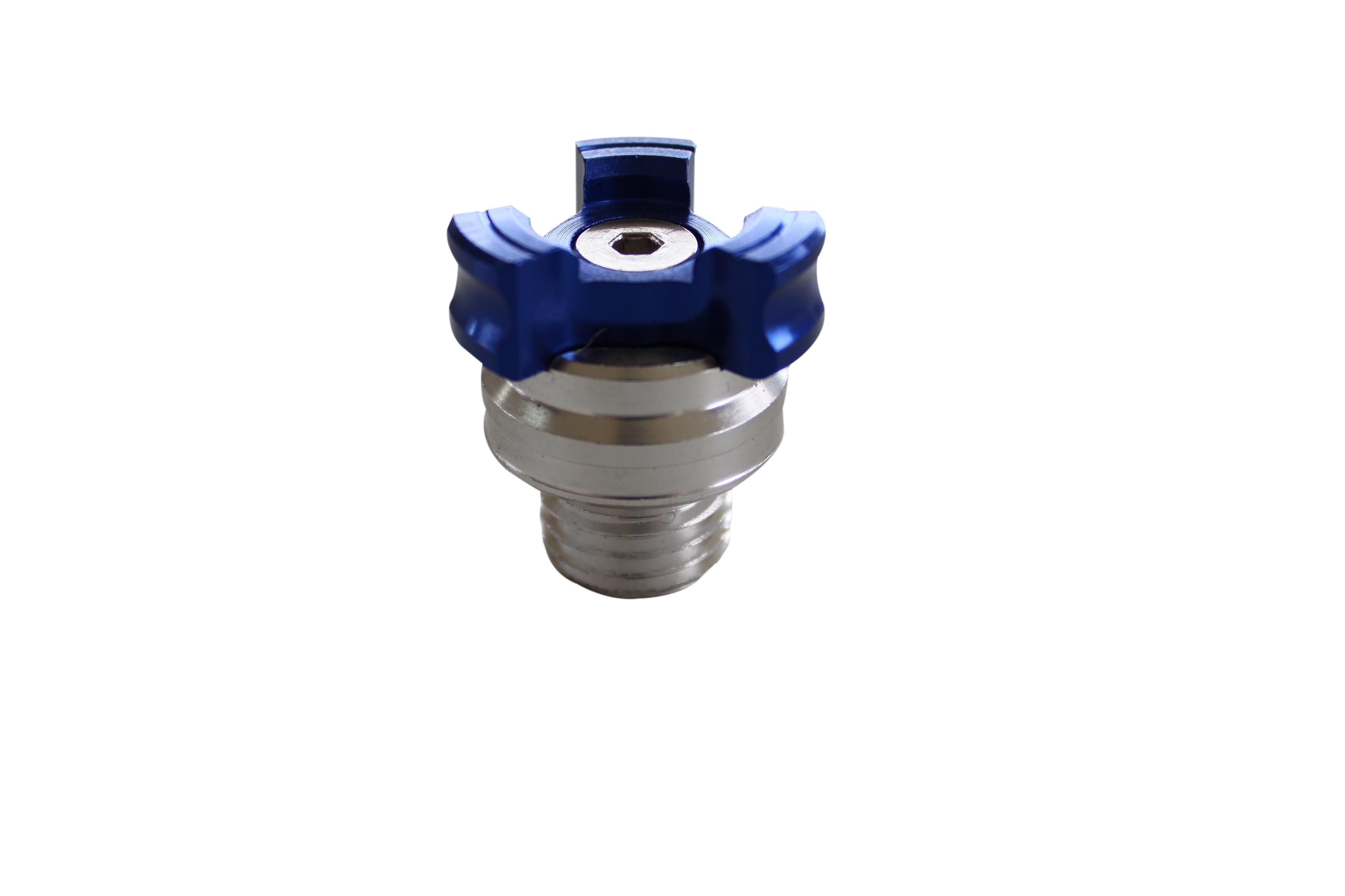 TAPON ACEITE ALUMINIO AZUL MOTO
