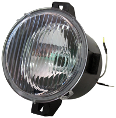 FAROL AUXILIAR ANTINIEBLA AMARILLO 4" REDONDO PLASTICO
