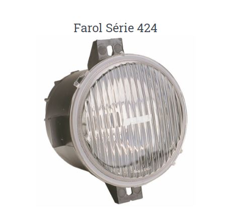 FAROL AUXILIAR ANTINIEBLA BLANCO 4" REDONDO PLASTICO