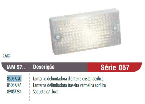 VIDRIO LUZ POSICION SUP BLANCA