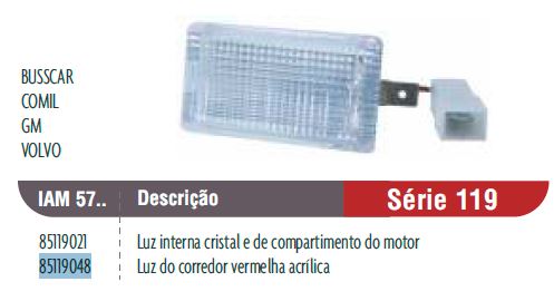 LUZ DEL PASILLO ROJO