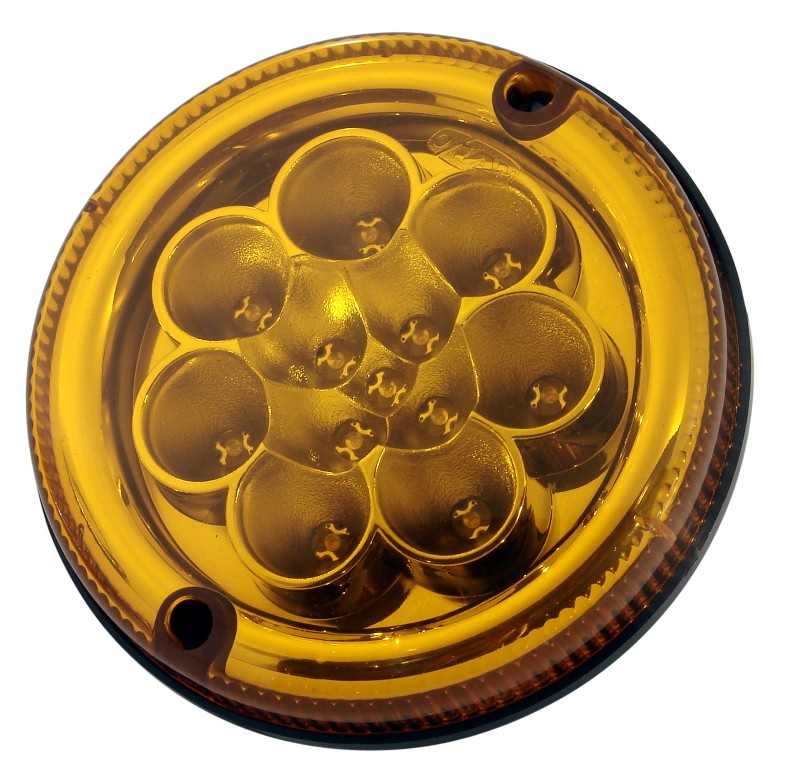 FAROL TRASERO DIRECCIONAL ROJO LED 24V 125MM