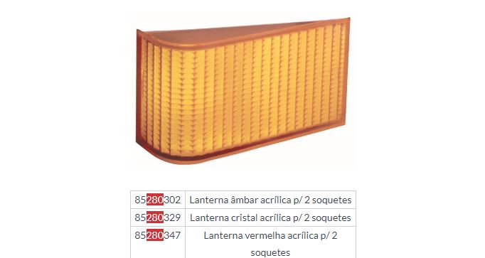 FAROL TRASERO ROJO BUSSCAR