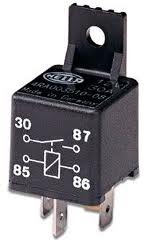 RELAY 4 PATILLAS 12V 87 SIN A  141 951 253B