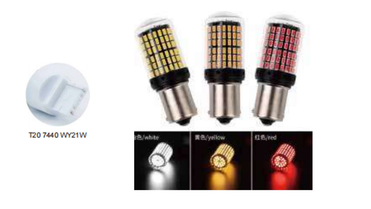 JGO BOMBILLO LED 2 CONT 12-24V  T20   21W BLANCO