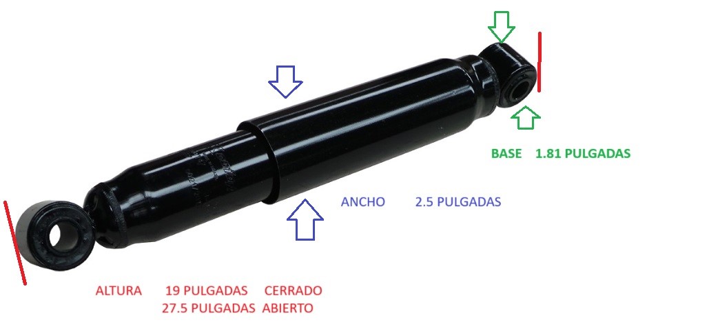 AMORTIGUADOR DELANTERO BLUEBIRD SCHOOL BUS