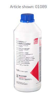 ANTICONGELANTE CONCENTRADO G11 MB 325.0 325.2 1.5 LIT AZUL