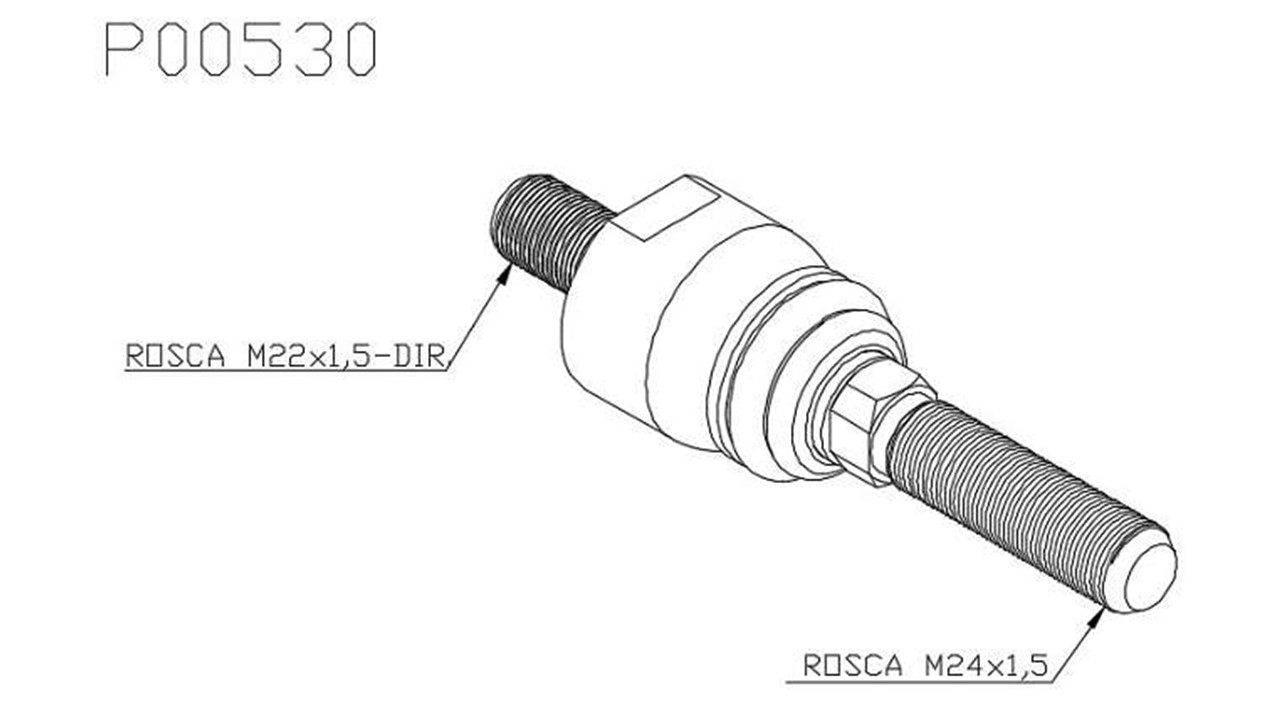 ARTICULACION AXIAL DIRECCION DQ67133