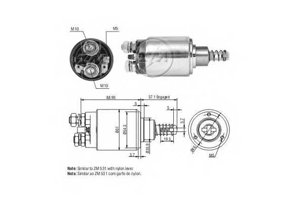 AUTOMATICO ARRANCADOR 12V OM616/617