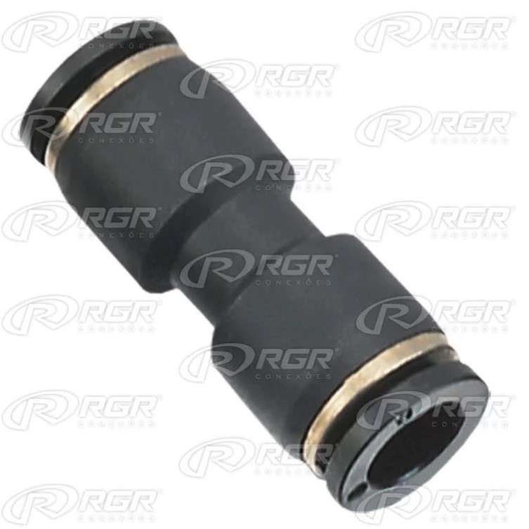 UNION PLASTICA RECTA ACOPLE RAPIDO 1/4"
