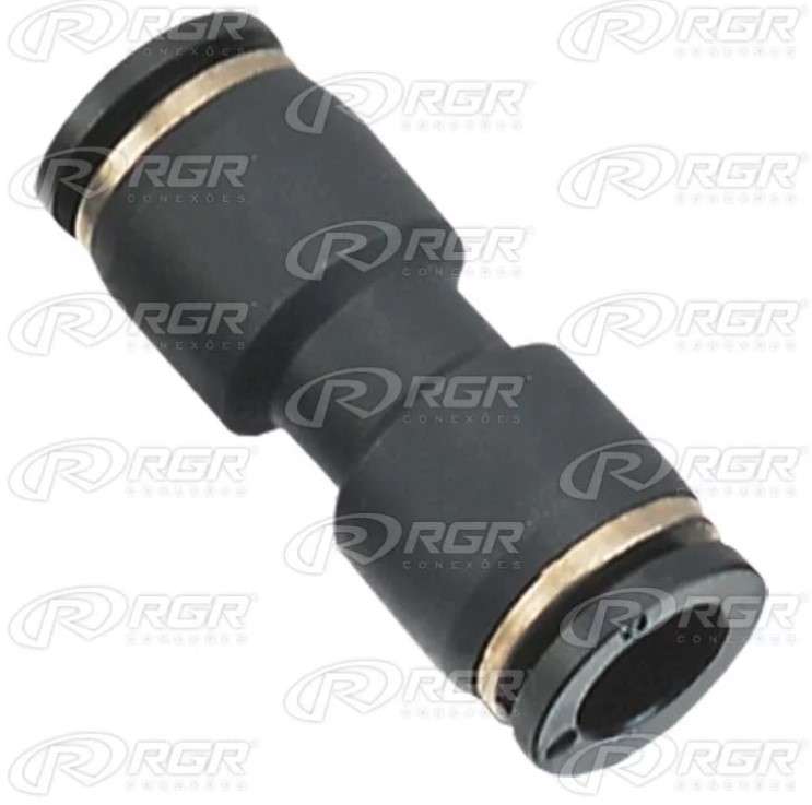 UNION PLASTICA RECTA ACOPLE RAPIDO 10 MM