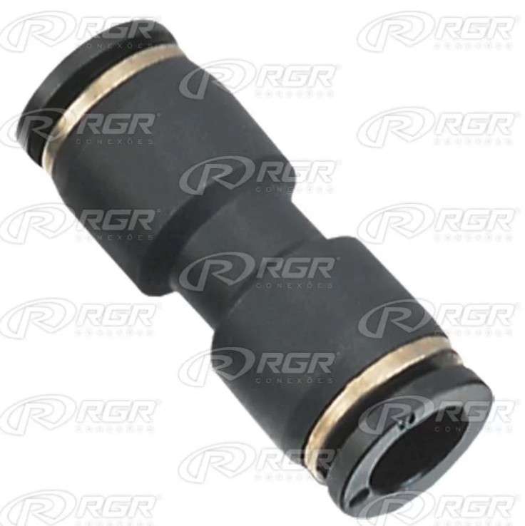 UNION PLASTICA RECTA ACOPLE RAPIDO 12 MM