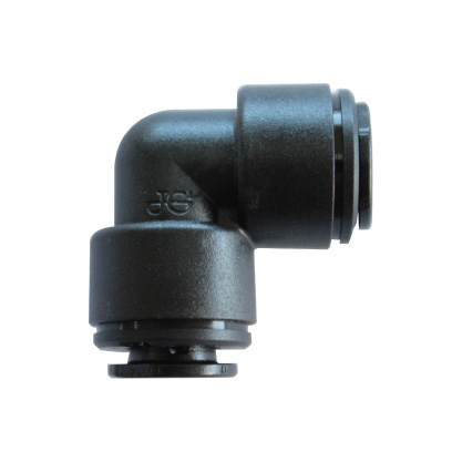 UNION PLASTICA EN L ACOPLE RAPIDO 4 MM