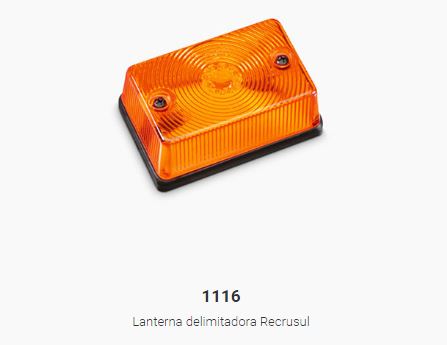 LINTERNA LATERAL RECRUSUL ROJO