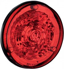 FAROL TRASERO LUZ FRENO BI-VOLTAJE 12 LEDS ROJO