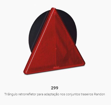 TRIANGULO SEGURIDAD ROJA PARA CARCAZA