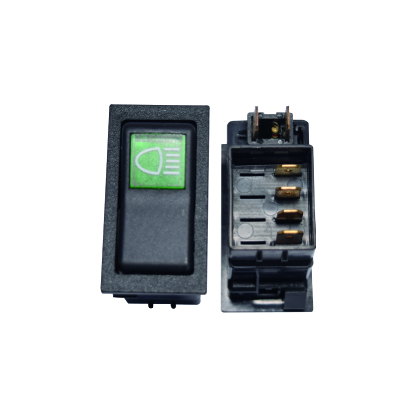 SWITCH HALOGENOS LUZ PILOTO 40AMP 12V