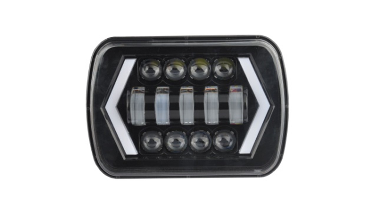 FAROL LED RECTANGULAR   7"    10-60V