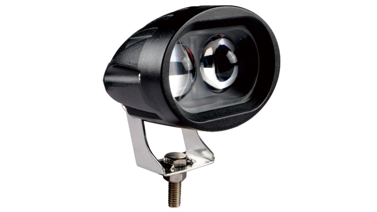 HALOGENO OVALADO 12-85V  9 LED BLANCO