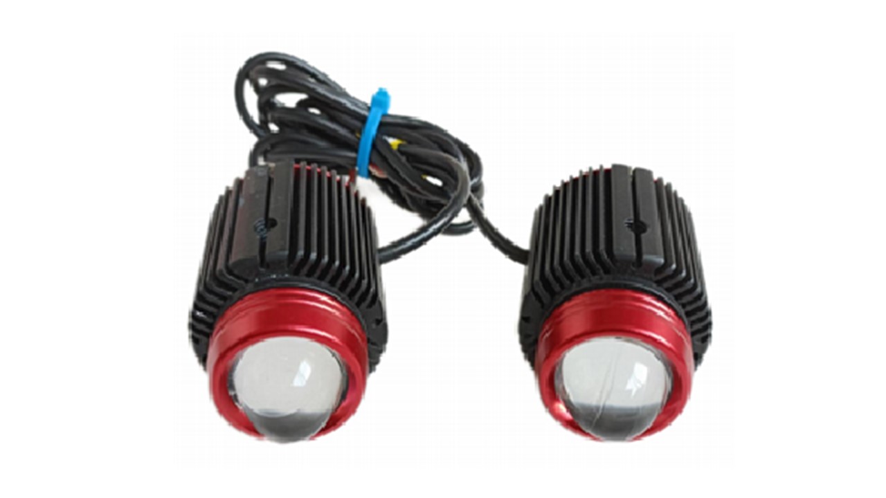 HALOGENO REDONDO 12-36V 27W  BLANCO/ AMBAR