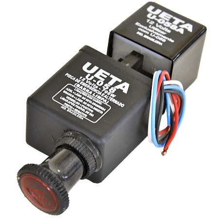 INTERRUPTOR DE EMERGENCIA INTERMITENTE 2 PASOS 12V
