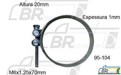 GAZA MANGUERA RADIADOR INTERCOOLER VOLKS 17.210 OD