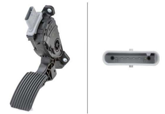 PEDAL ACELERADOR ELECTRONICO 17.230 OD/17.280 DC