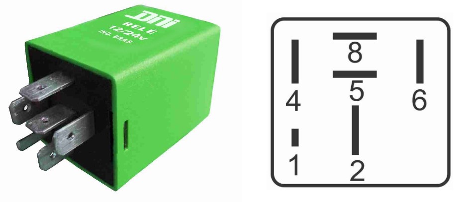 RELE TEMPORIZADOR AGUA FILTRO COMBUSTIBLE 17.230 OD EURO V