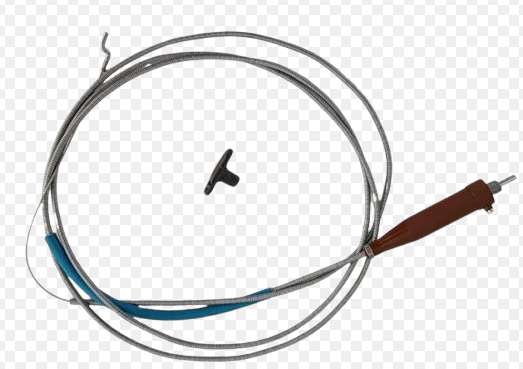 CABLE APAGADOR ACELERADOR CON MANILLA VOLKS 17.230 17.210