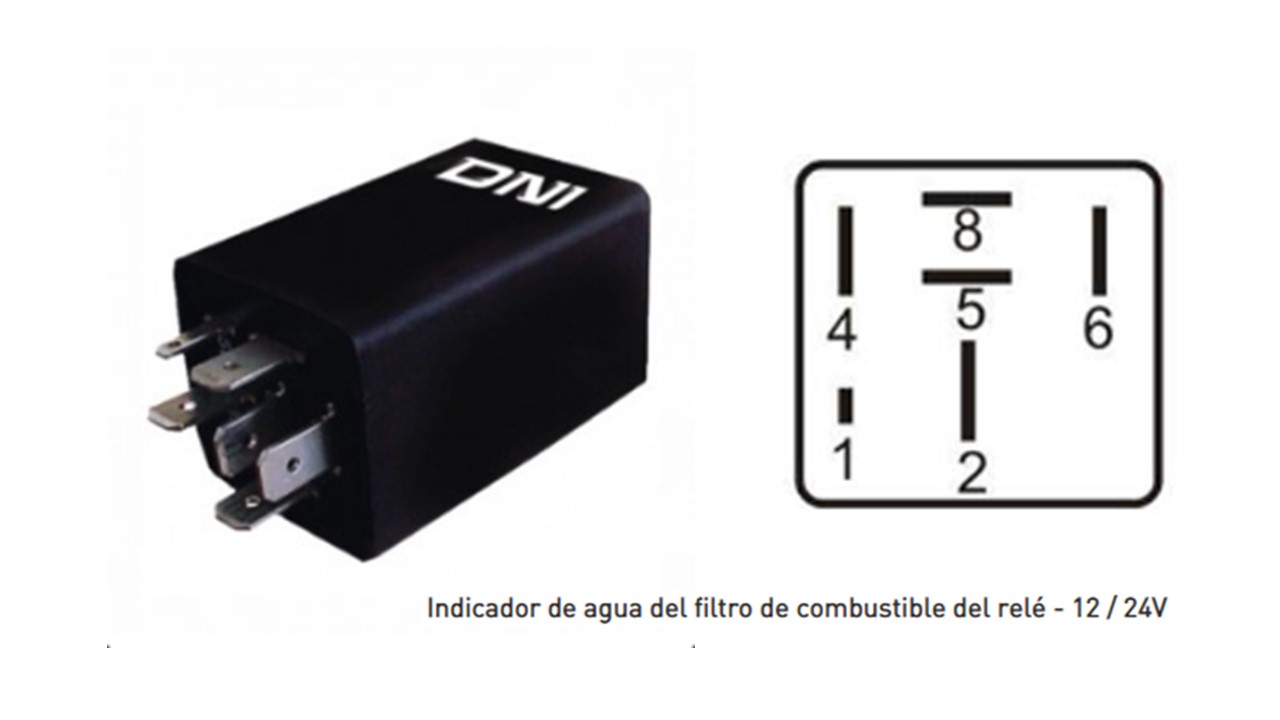 RELE INDICADOR AGUA FILTRO COMBUSTIBLE 17.230  BIVOLTIO