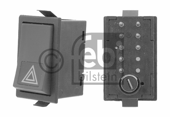 INTERRUPTOR LUZ EMERGENCIA CAMION/AUTOBUS VOLVO
