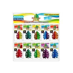 AMBIENTTADORES HOJA 10 AROMAS 60PCS