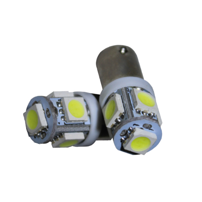 BOMBILLO 1 CONT 12V 5 LED TIPO 53