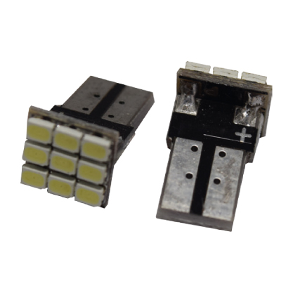 BOMBILLO T10 3X3 MINI DESNUDA BLANCA