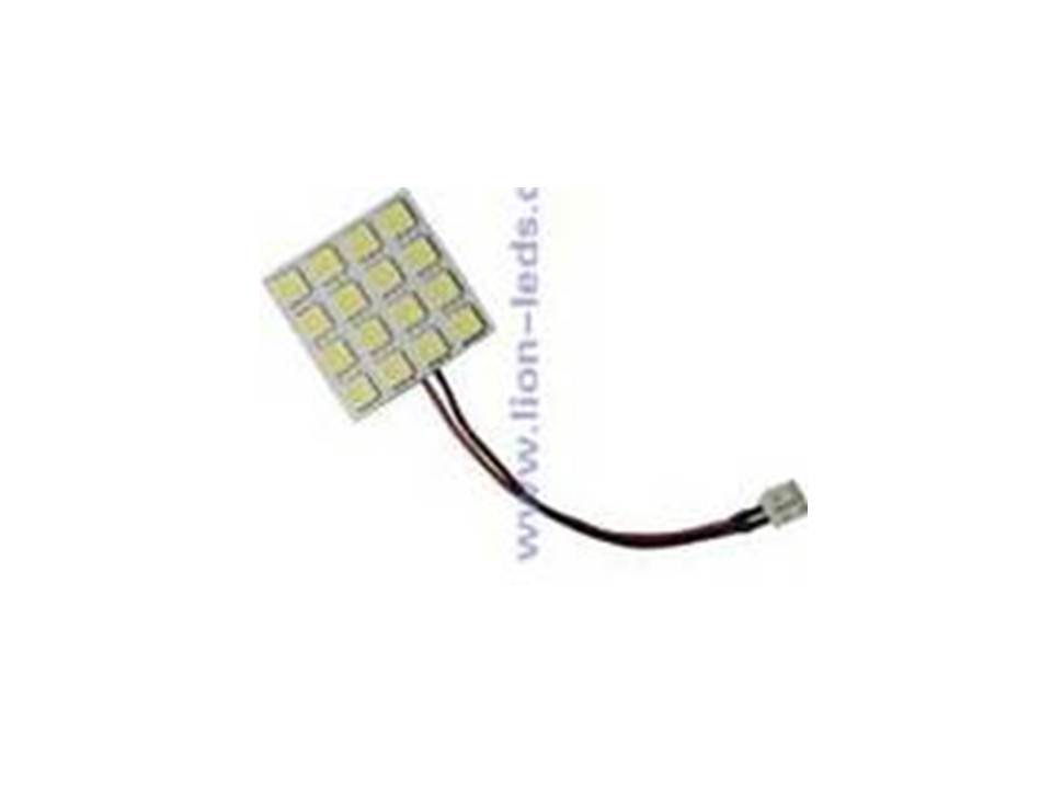 PLACA LUZ TECHO 16 LED