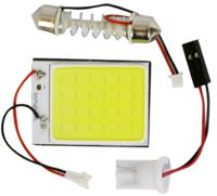PLACA LUZ TECHO 24 LED GEL WHITE