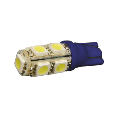 BOMBILLO TORRE 9 LED TIPO 158 COLA PEZ AZUL