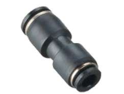UNION PLASTICA RECTA ACOPLE RAPIDO 08 MM-06 MM