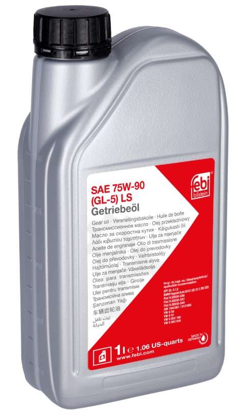 ACEITE SAE 75W90 GL-5 LSD DIFERENCIAL TRANFER 1 LITRO