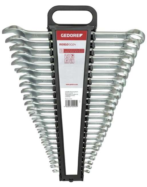 JUEGO LLAVE COMBINADA 6-32MM 24PZS