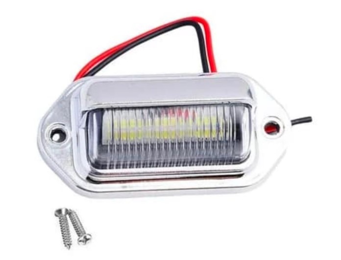 LUZ DE PLACA LED