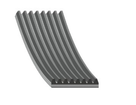 FAJA MULTICANAL 8PK X 1460 57.48 PULGADAS DE08TIS
